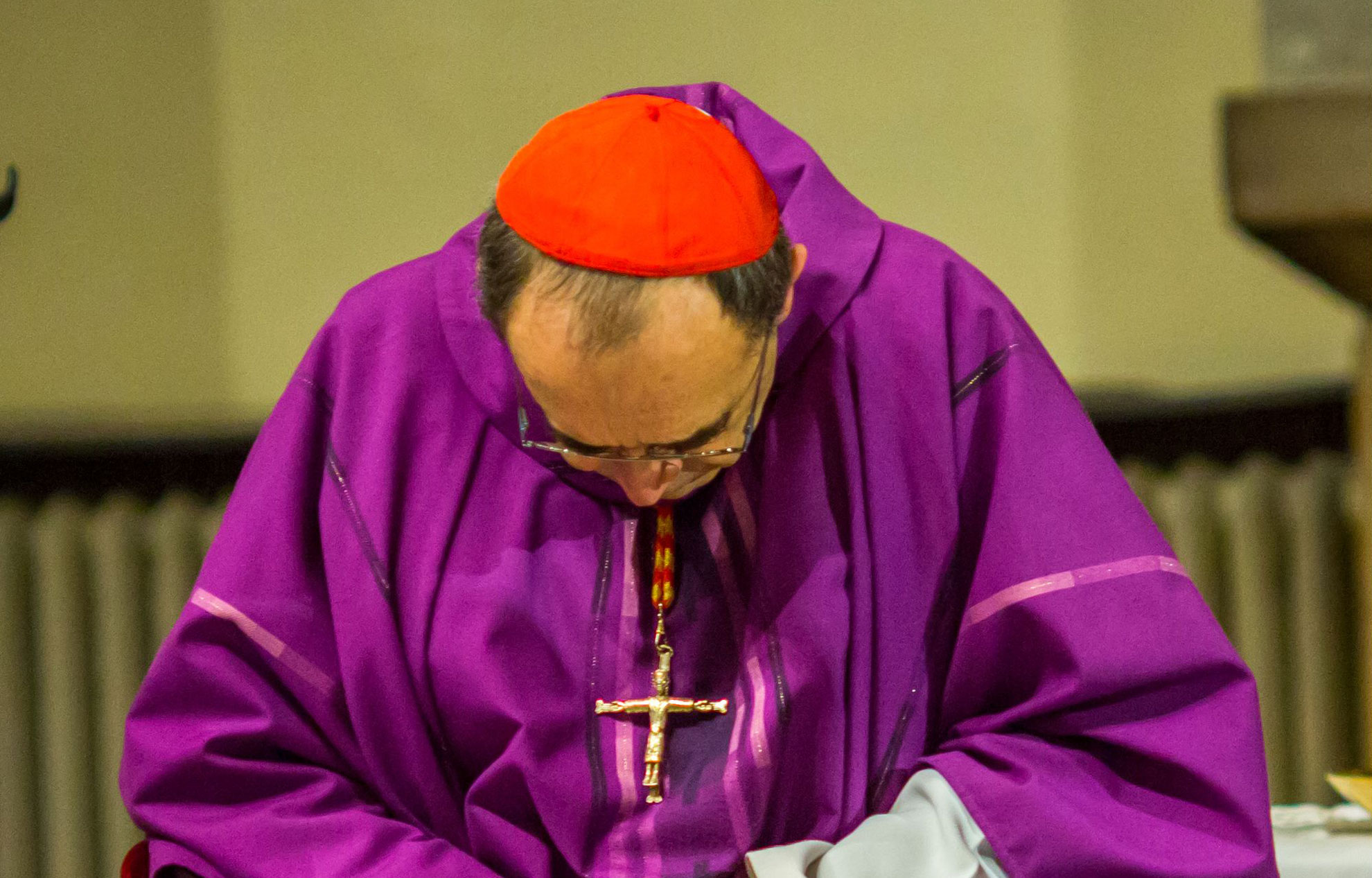 Le cardinal Barbarin appelle une prière pour la Terre Sainte