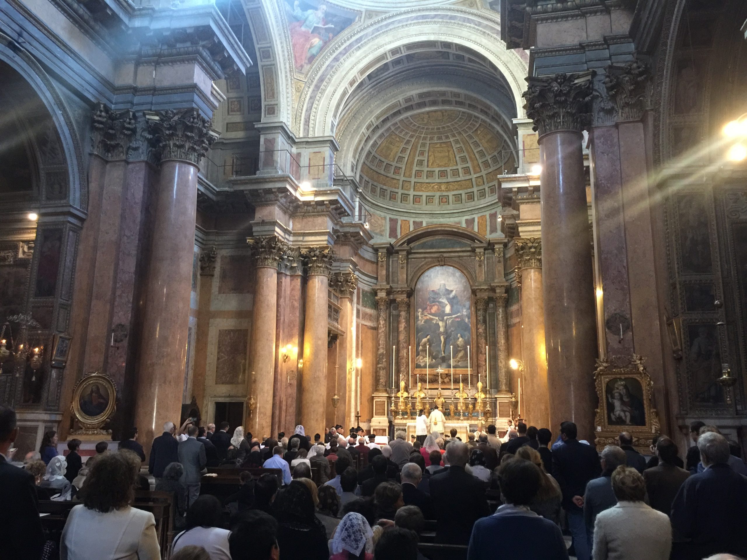 Messe de clôture du Pèlerinage Summorum Pontificum à la Santa Trinita dei Pellegrini