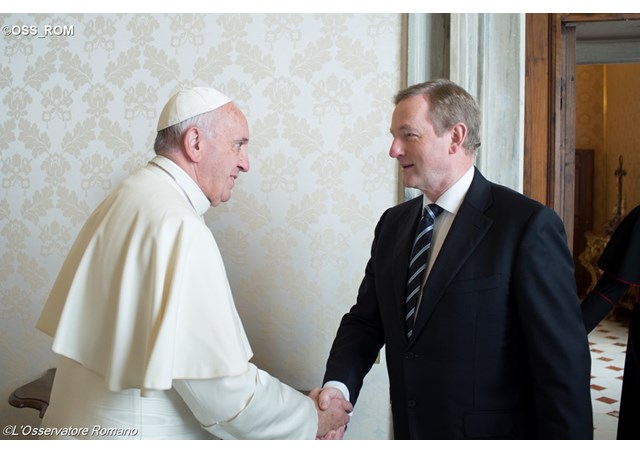 Première visite du Premier ministre irlandais au Vatican depuis les tensions de 2011
