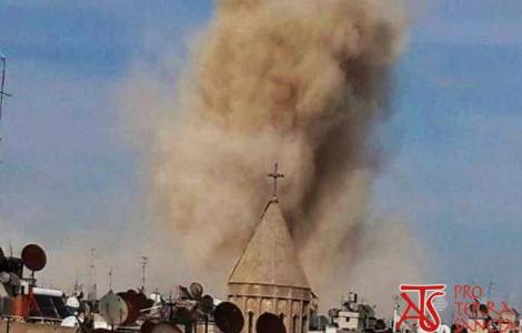 Pour l’archevêque d’Alep, “la trêve n’a eu aucun effet”