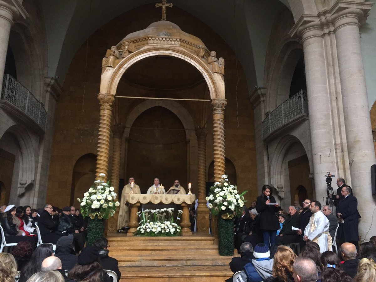 Alep: première messe de Noël à la cathédrale maronite depuis 2012