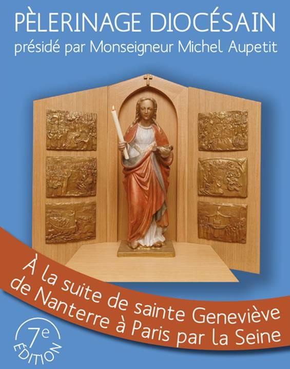 Pélerinage fluvial du diocèse de Nanterre en l’honneur de sainte Geneviève