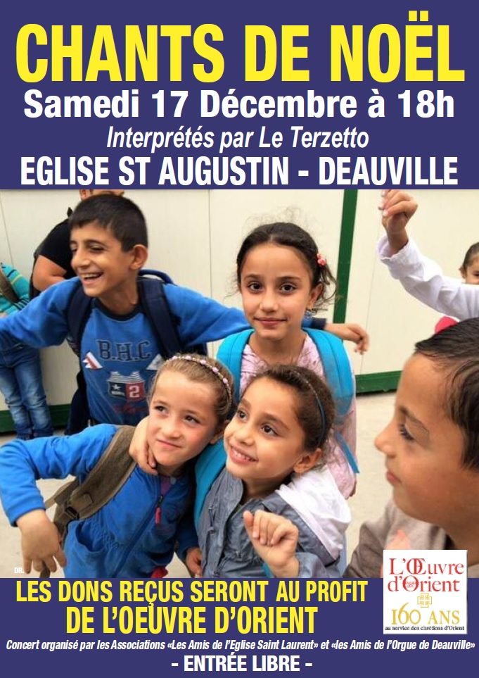 Deauville – Concert de Noël au profit de l’OEuvre d’Orient