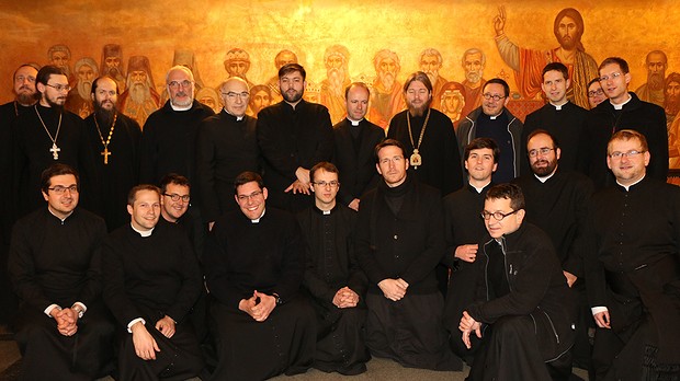 Les jeunes prêtres de l’Ouest à la rencontre de l’Église orthodoxe de Russie