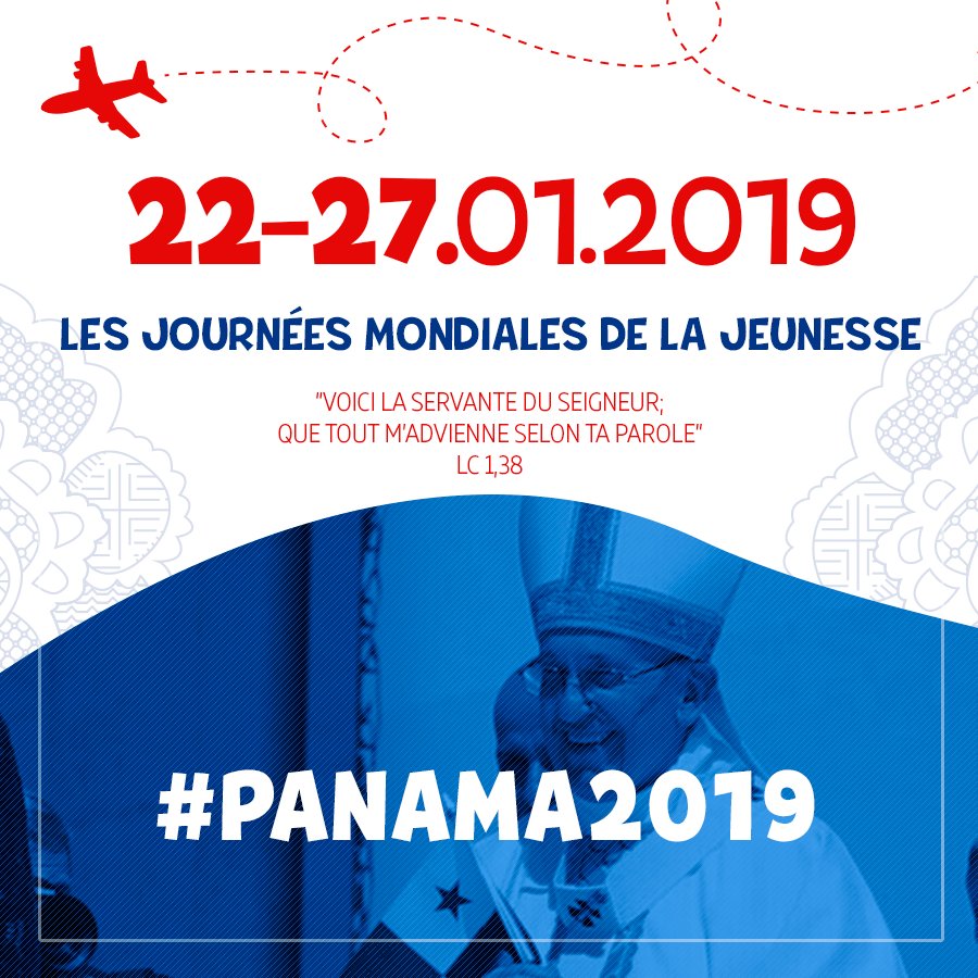 Les prochaines JMJ auront lieu du 22 au 27 janvier 2019 à Panama