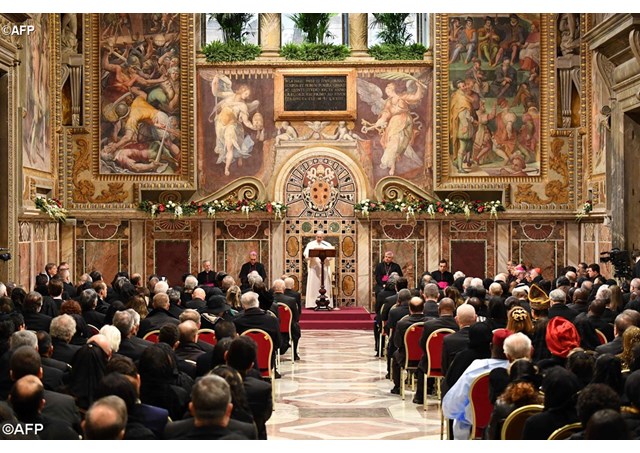 Voeux du pape au corps diplomatique – L’Europe doit retrouver ses racines