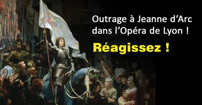 Jeanne d’Arc outragée
