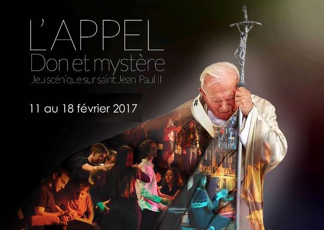 Bruxelles – “L’appel, don et mystère” : le jeu scénique retraçant la vie de saint Jean Paul II
