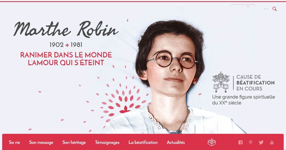 Redécouvrez Marthe Robin à travers un nouveau site qui lui est dédié