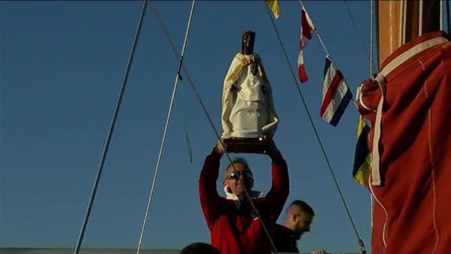 Le directeur de course du Vendée Globe remercie la Vierge de Rocamadour