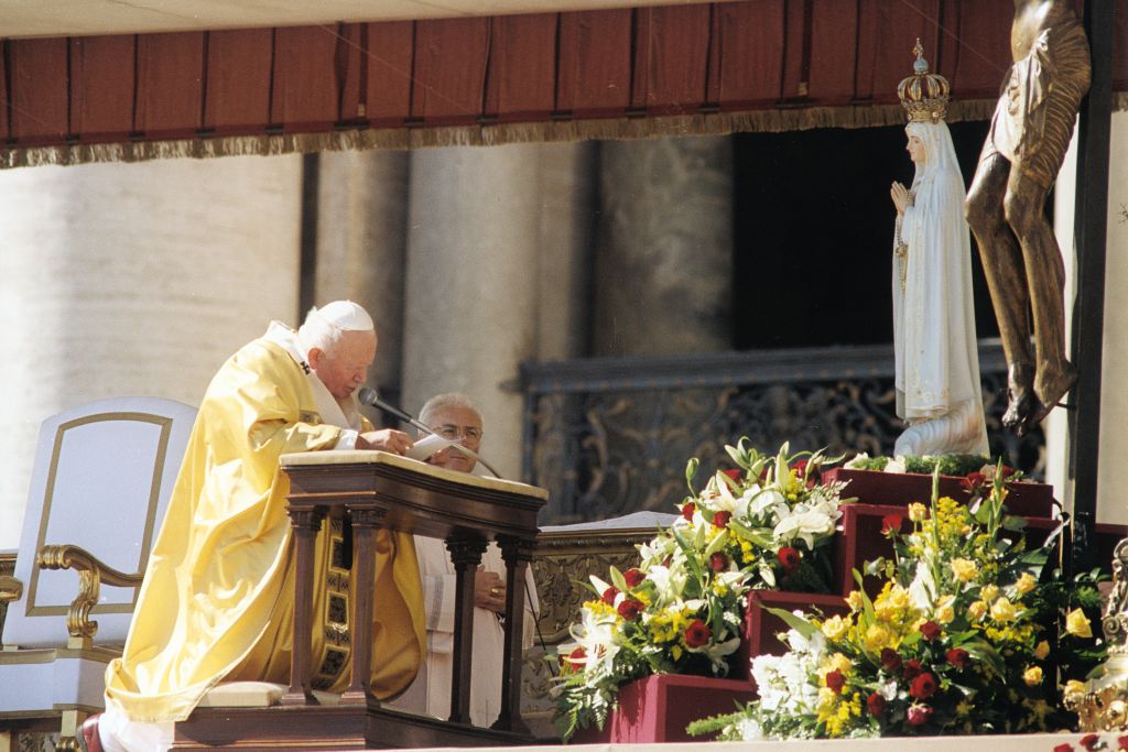 Hommage du pape : “Jean-Paul II nous a rappelé le triomphe du Cœur Immaculé de Marie sur le mal”