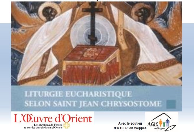 Le 7 mai, messe de rite byzantin à Erquinghem-sur-la-Lys