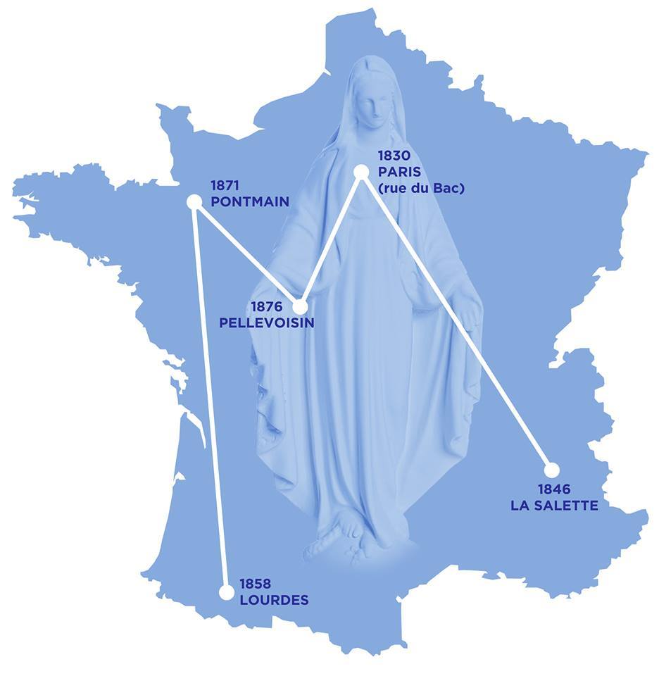 Le grand “aime” de Marie : un pèlerinage pour demander la conversion de la France