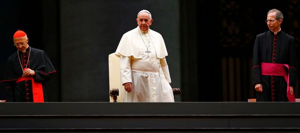 «Les sciences et les technologies sont faites pour l’homme» et non l’inverse, rappelle le pape