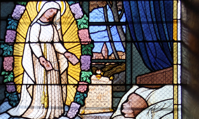 Notre histoire avec Marie : à Pellevoisin, la Vierge Marie apparaît à une jeune femme et lui demande de prier pour la France