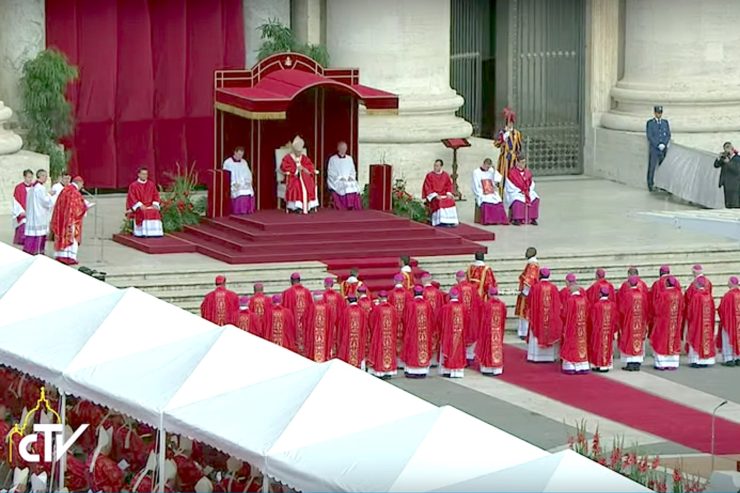 36 archevêques ont reçu le pallium