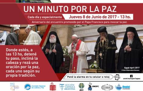 Argentine – Une minute pour la paix dans le monde