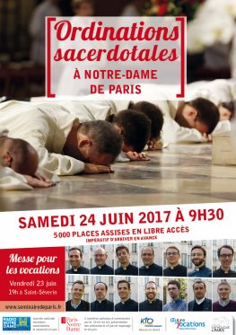 14 nouveaux prêtres ordonnés à Paris
