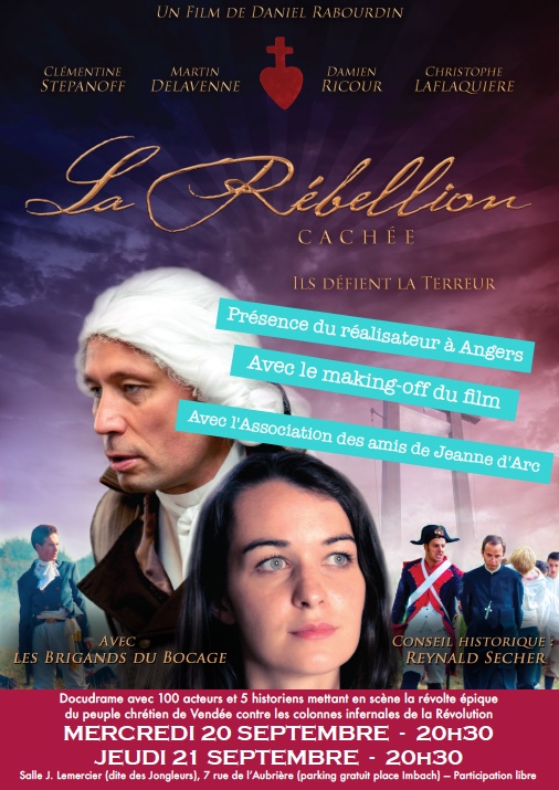 La Rébellion cachée – projection à Angers ce soir (21 septembre)