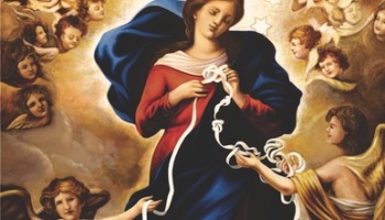 Pèlerinage : Marie défait les noeuds de nos familles