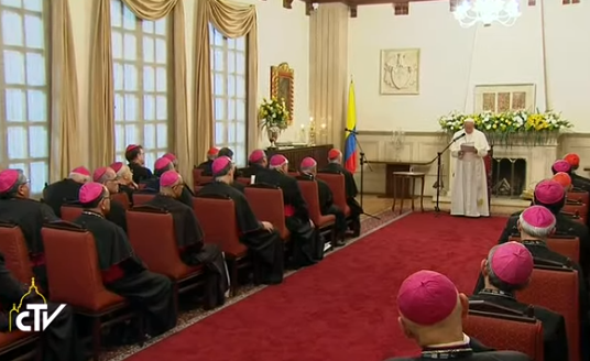 Voyage en Colombie – Pour le pape les pasteurs manquent de passion