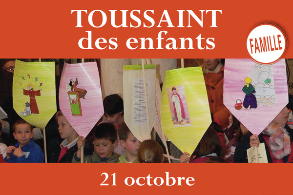 Toussaint des enfants à Montligeon le 21 octobre