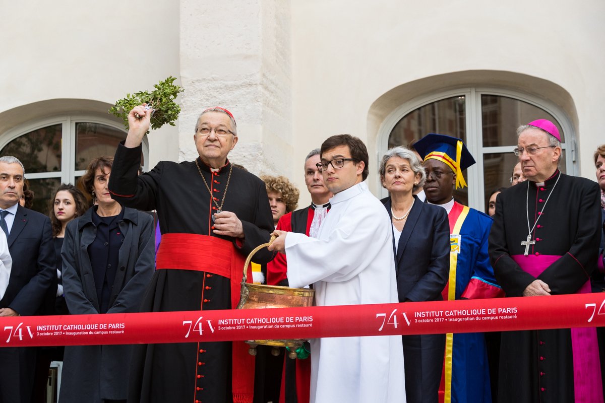 Institut catholique de Paris (ICP): inauguration du campus restauré