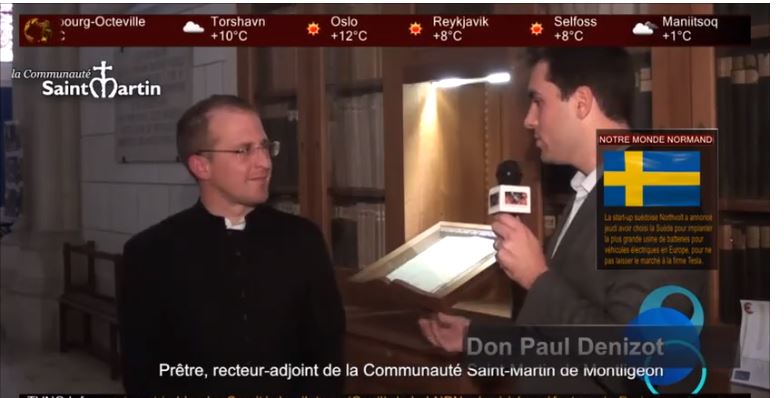 Montligeon – La quinzaine du Ciel – interview avec Don Paul Denizot