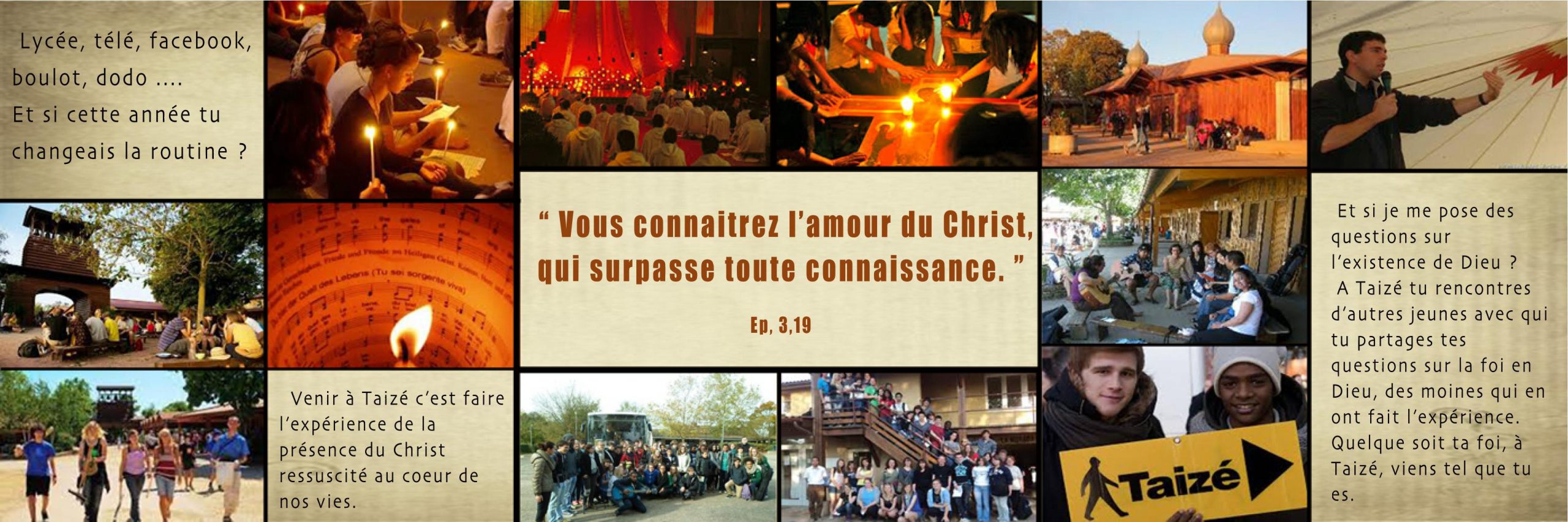 Taizé 2017 – diocèse de Chartres – du 30 octobre au 3 novembre