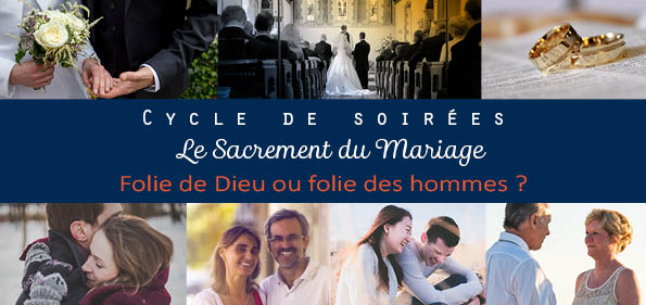 Cycle de soirées sur le sacrement du mariage – du 3 octobre au 19 décembre à La-Roche-sur-Yon