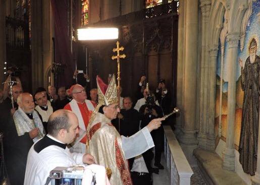 New York – Le patriarche maronite inaugure une chapelle dédiée à Saint Charbel