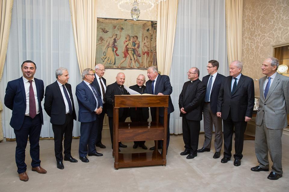 Visite du patriarche chaldéen en France