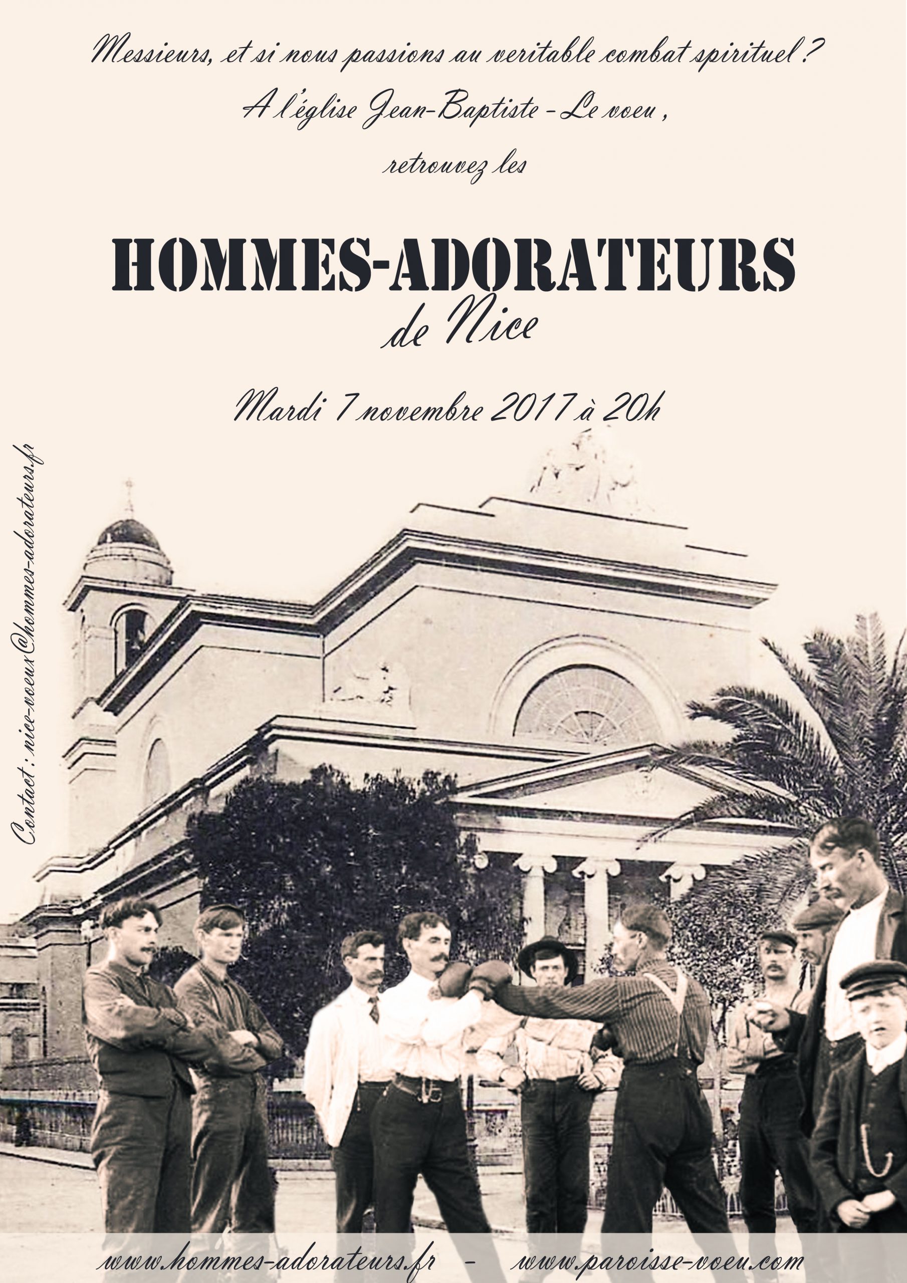 Rencontre des Hommes-Adorateurs de Nice (06) le 7 novembre
