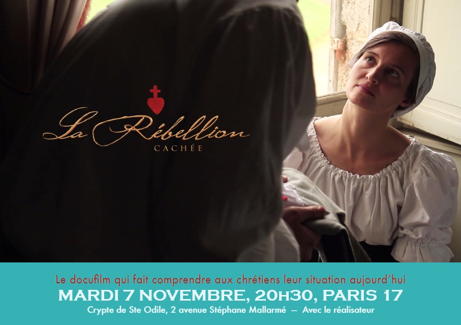 Projection du film La rébellion cachée à Paris le 7 novembre