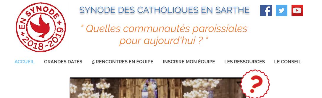 Synode du diocèse du Mans c’est (presque) parti