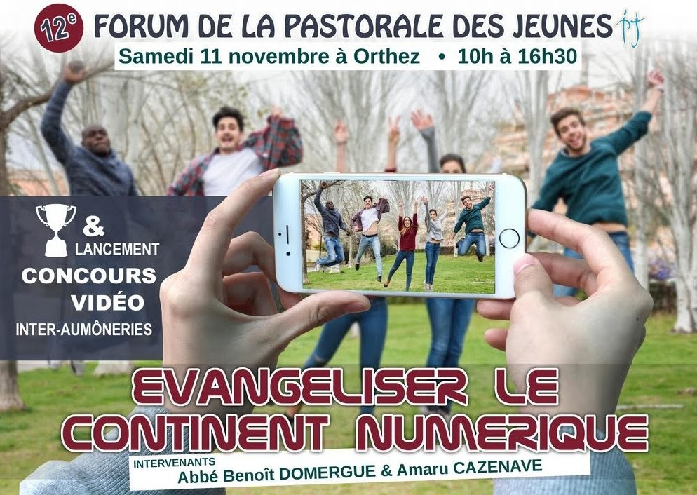 Forum de la Pastorale des jeunes à Orthez (64) le 11 novembre