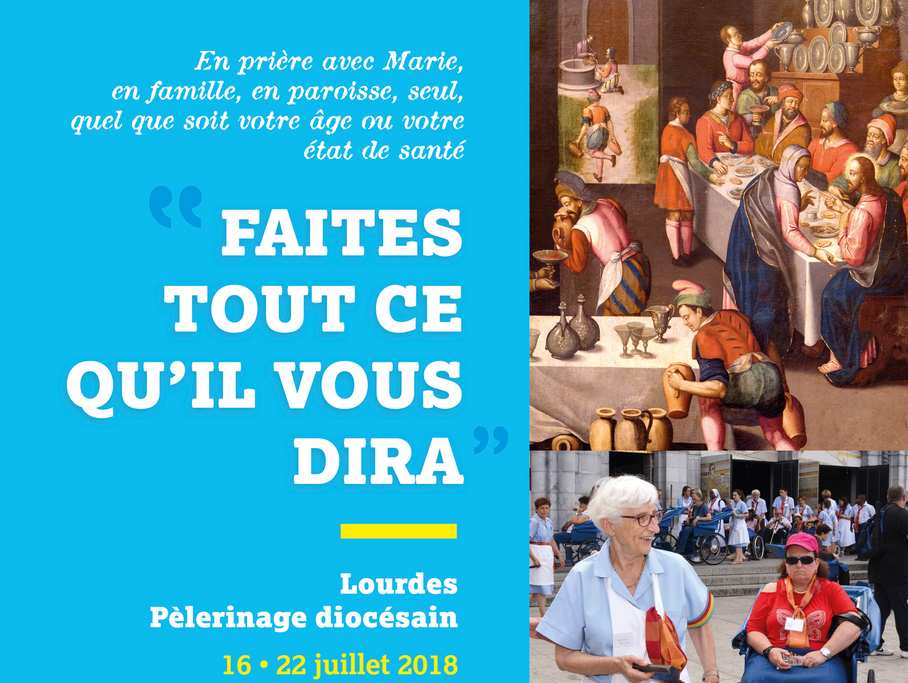Pèlerinage du diocèse de Nancy à Lourdes (65) du 16 au 22 juillet