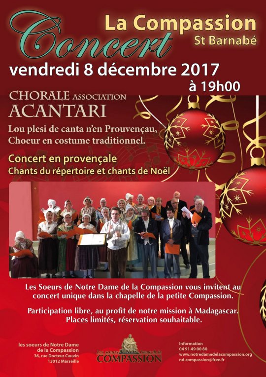 Concert de la chorale Acantari le 8 décembre à Marseille (13)