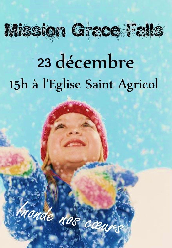 Journée « Grâce Falls » le 23 décembre à Avignon (84)