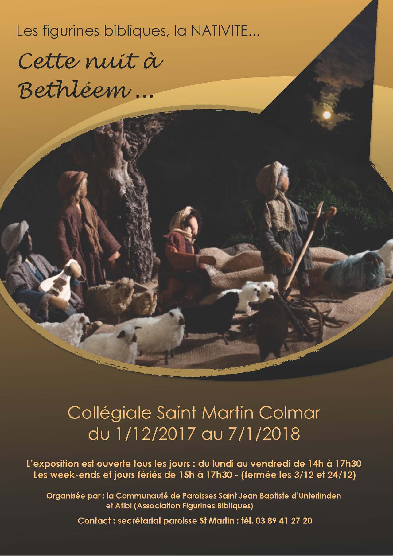 Exposition biblique : Cette nuit à Bethléem, jusqu’au 7 janvier à Colmar (68)