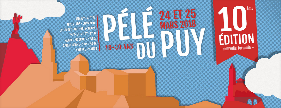 Pèlerinage du Puy les 24 et 25 mars 2018 pour les 18-35 ans – départ de Chambéry (73)