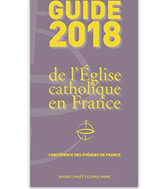 Le Guide de l’Église catholique en France édition 2018 est disponible