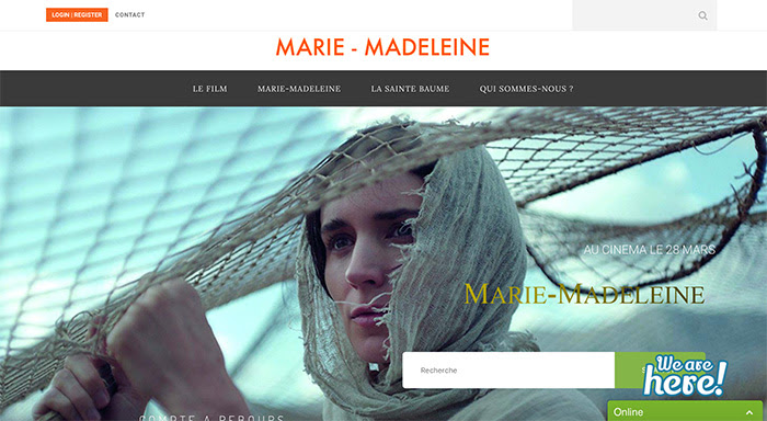 Un nouveau site sur Marie-Madeleine par l’association Lights in the Dark et le sanctuaire de la Sainte Baume, à partager !