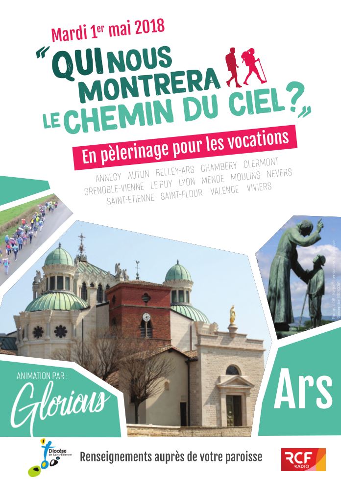 Pèlerinage pour les vocations à Ars (01) le 1er mai 2018