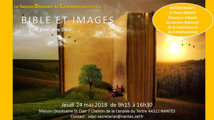 24 mai 2018 : Journée sur la place de l’image dans l’annonce de la foi à Nantes (44)