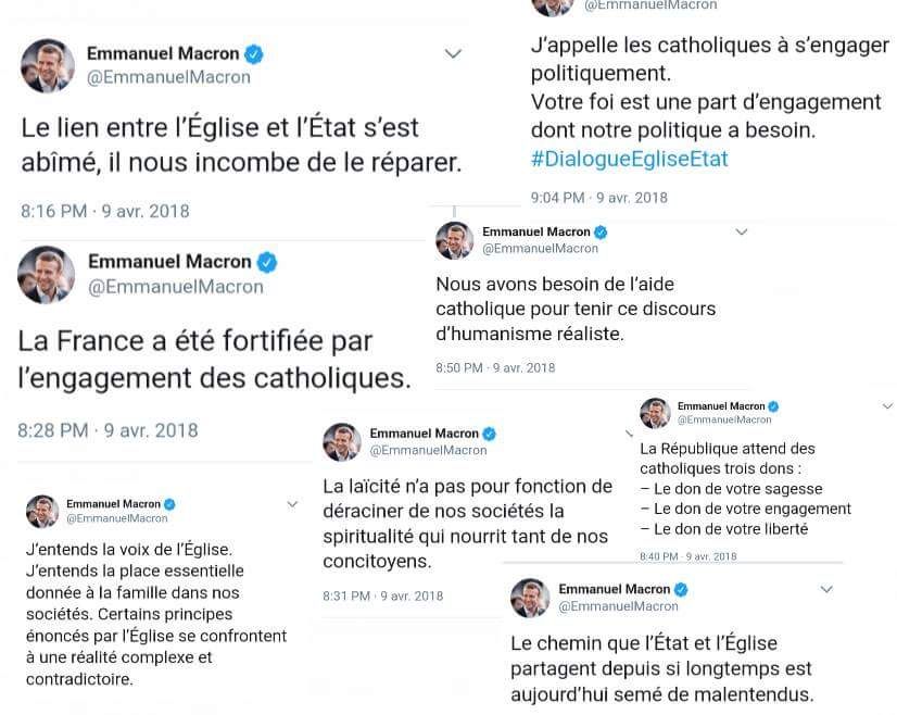 Macron aux Bernardins – Un florilège de citations inquiétantes pour La France Insoumise
