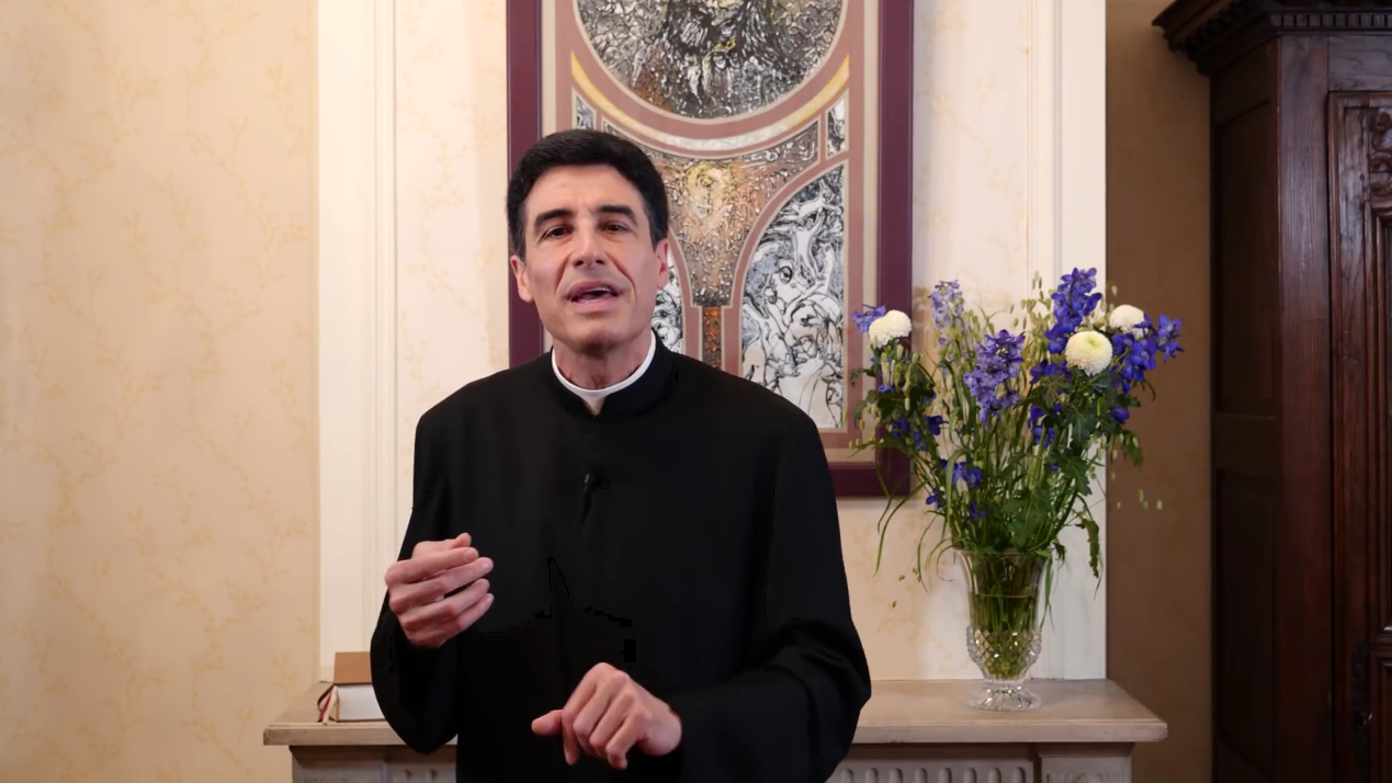 Deux minutes pour vous #16 – Père Michel-Marie Zanotti-Sorkine – Comment faire pour être dans la joie (comme vous) et que notre cœur ne véhicule pas de haine ?