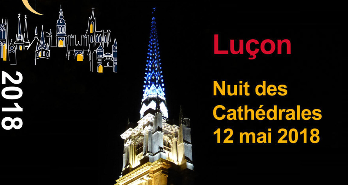 Nuit des cathédrales 2018 le 12 mai à Luçon (85)