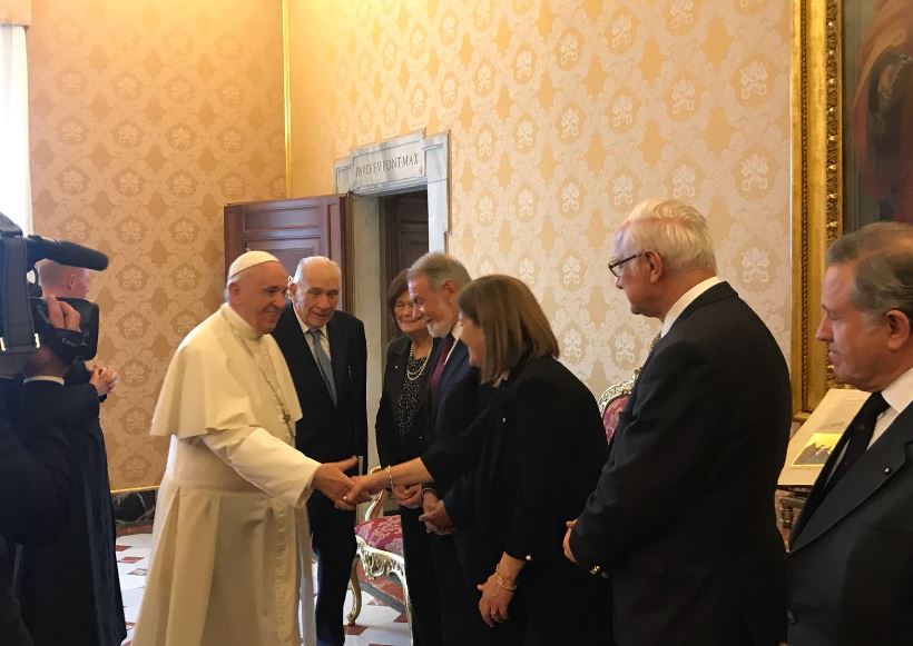 Le pape reçoit One Of Us – “Que toute vie soit respectée”