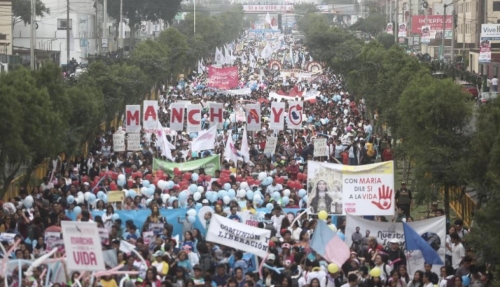 Pérou : Succès de la Marche pour la Vie
